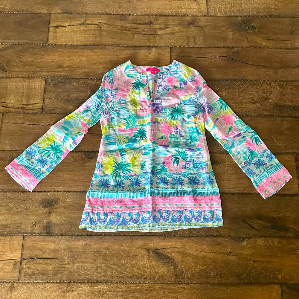 Lilly Pulitzer tunic top size XS